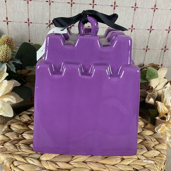 Rae Dunn Artisan Collection Haunted Castle Birdhouse New Original Box Spooky - Picture 7 of 8